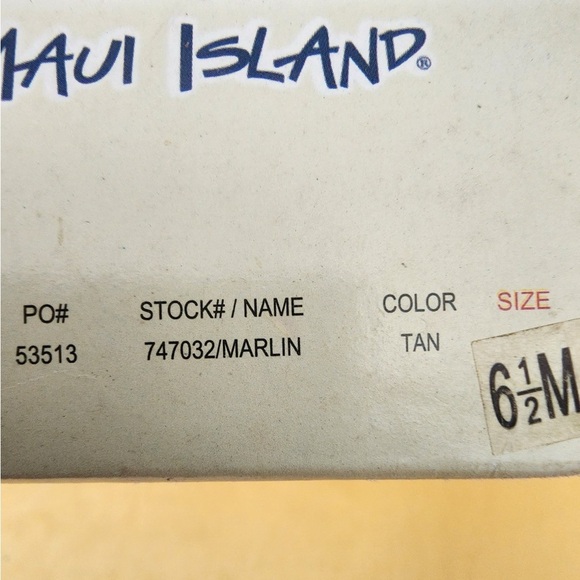 Maui Island Sz 6.5M Women’s Slip On Loafer Shoes Brown Tan Color - Picture 7 of 7